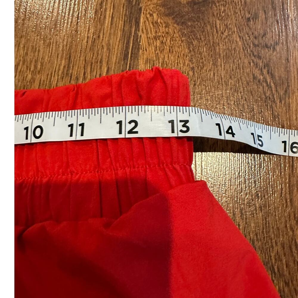 SPANX High Waisted Lined Running Shorts Red Size Small Athletic Performance - Picture 6 of 7